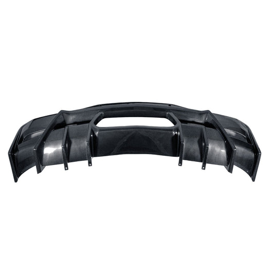 Carbon Fiber Rear Diffuser - Chevrolet Corvette C8 Z06/ZR1