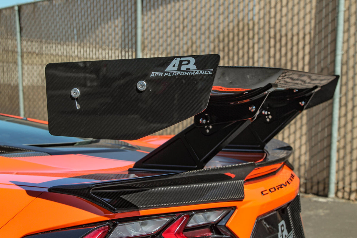 Chevrolet Corvette C8 Stingray Z51 GTC-500 Carbon Fiber Adjustable Wing