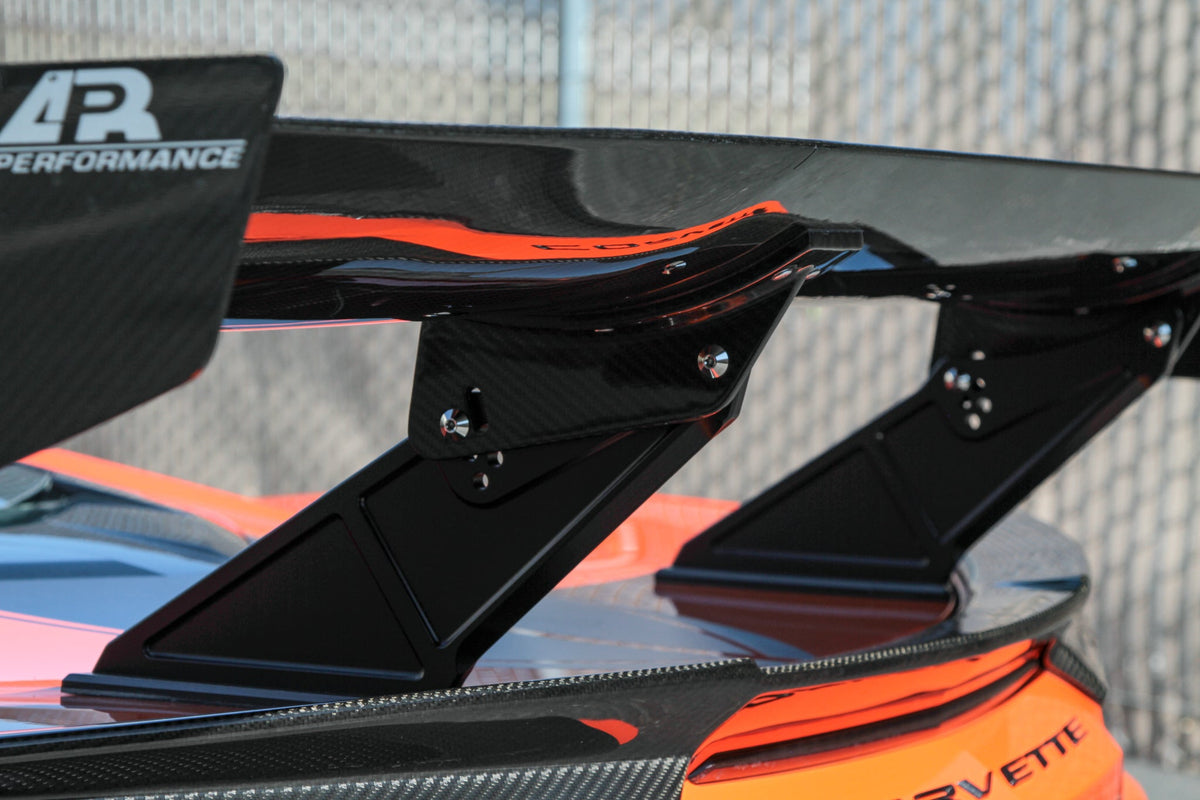 Chevrolet Corvette C8 Stingray Z51 GTC-500 Carbon Fiber Adjustable Wing