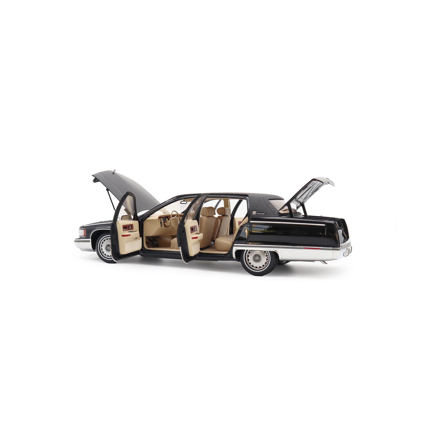 Xiaoguang Model 1994 Cadillac Fleetwood Brougham Black 1:18