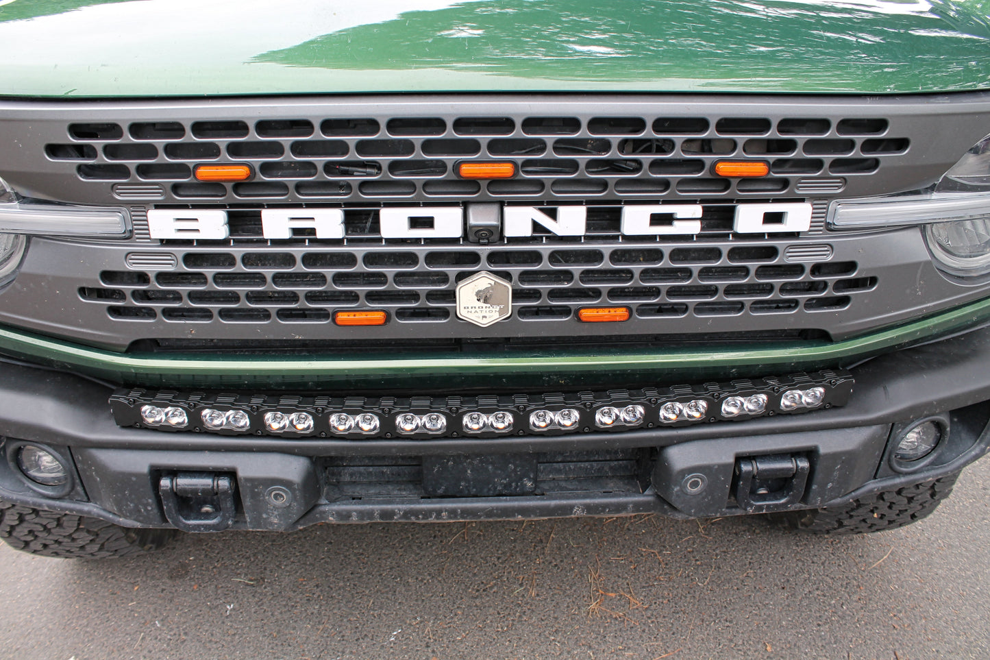 2021+ Ford Bronco Capable Bumper 40in Light Bar PRO