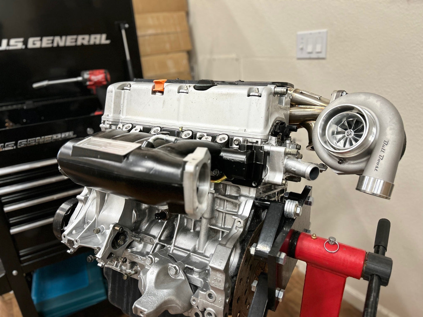 K Series Sidewinder Manifold K20 K24 T3 .63 Billet Turbo K Swap Kit EG EK Civic Integra DC2 RSX EP3