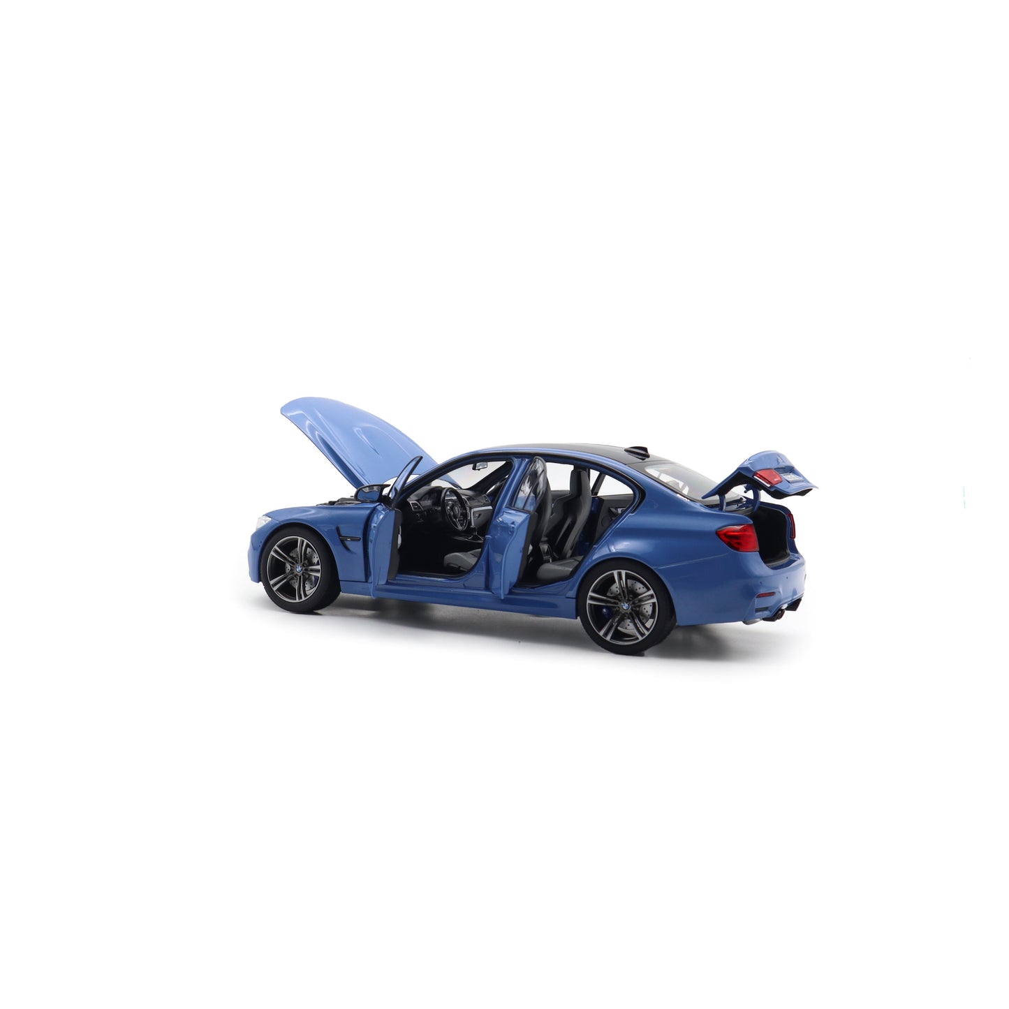 Norev 2017 BMW M3 (F80) Yas Marina Blue 1:18