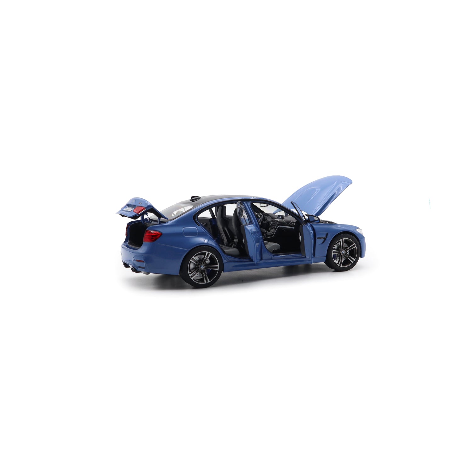 Norev 2017 BMW M3 (F80) Yas Marina Blue 1:18