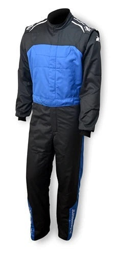 Suit Racer 2.4 1pc Large Black/Blue - 24232506
