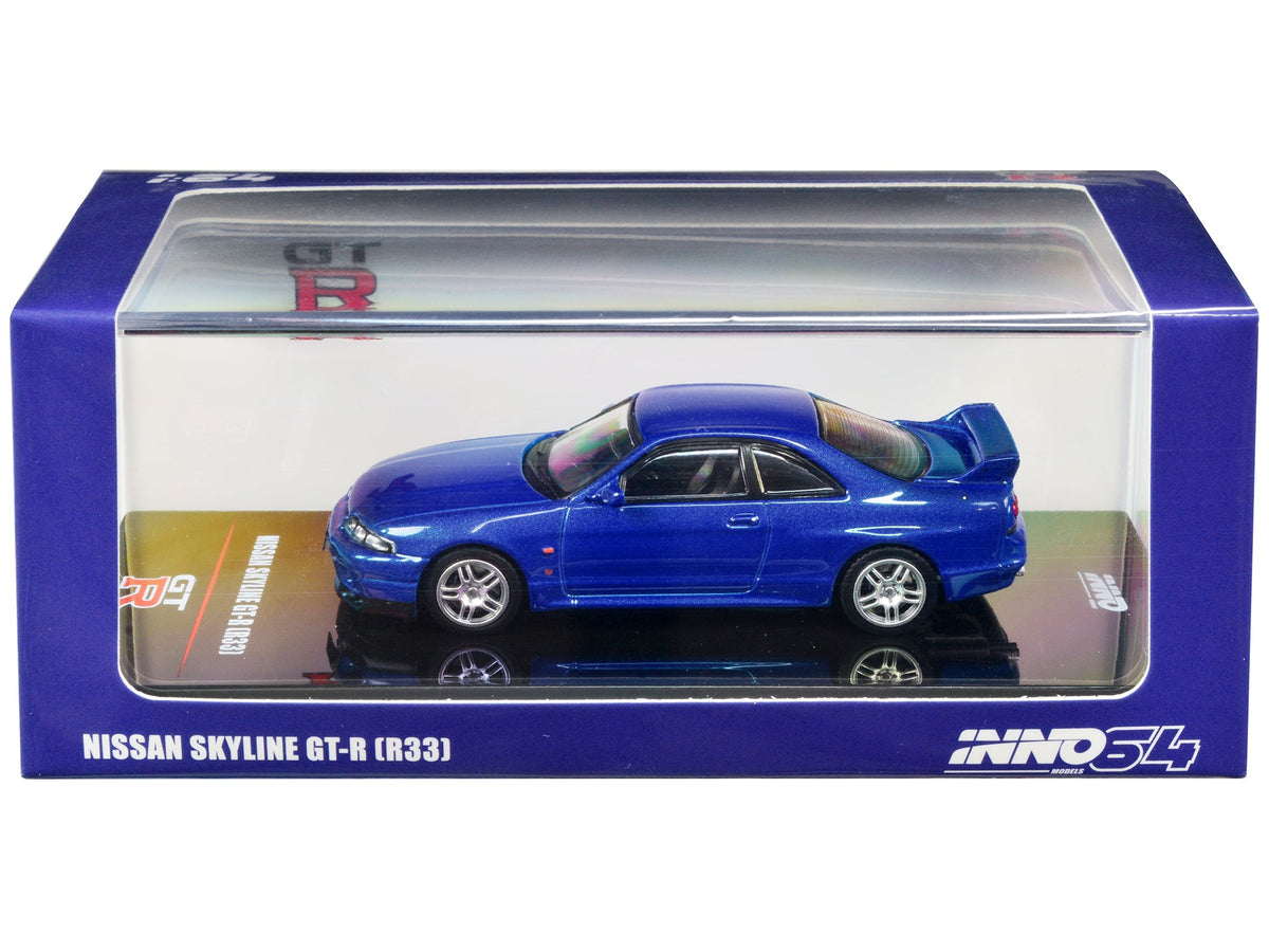 Rapid Vehicles Nissan Skyline GT-R (R33) RHD (Right Hand Drive) Bayside Blue Metallic 1/64...