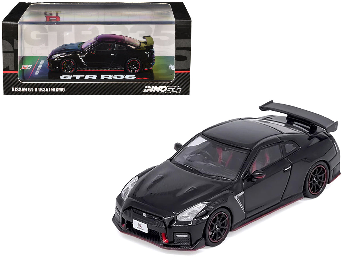 Rapid Vehicles Nissan GT-R (R35) Nismo RHD (Right Hand Drive) Nismo Black with Carbon Hood and...