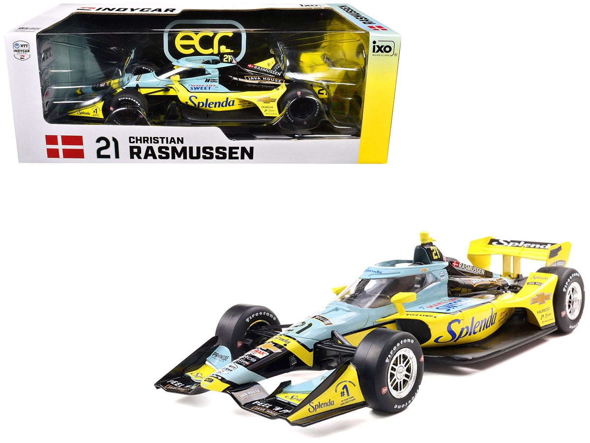 Rapid Vehicles Dallara IndyCar #21 Christian Rasmussen "Splenda" Ed Carpenter Racing (Road Course...