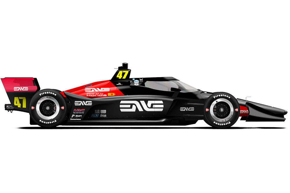 Ixo NTT Indycar Series #47 RLL, ENVE Composites (Road Course) Schumacher 2026 1:18