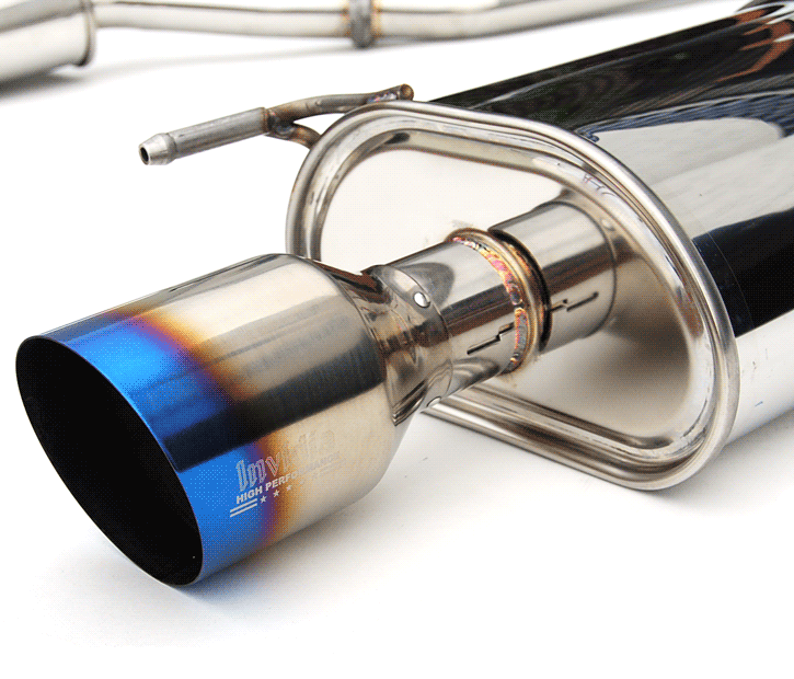 JDMuscle Invidia Q300 Single Layer Titanium Tip Cat Back Exhaust Infiniti G35/G37/G37x Sedan...