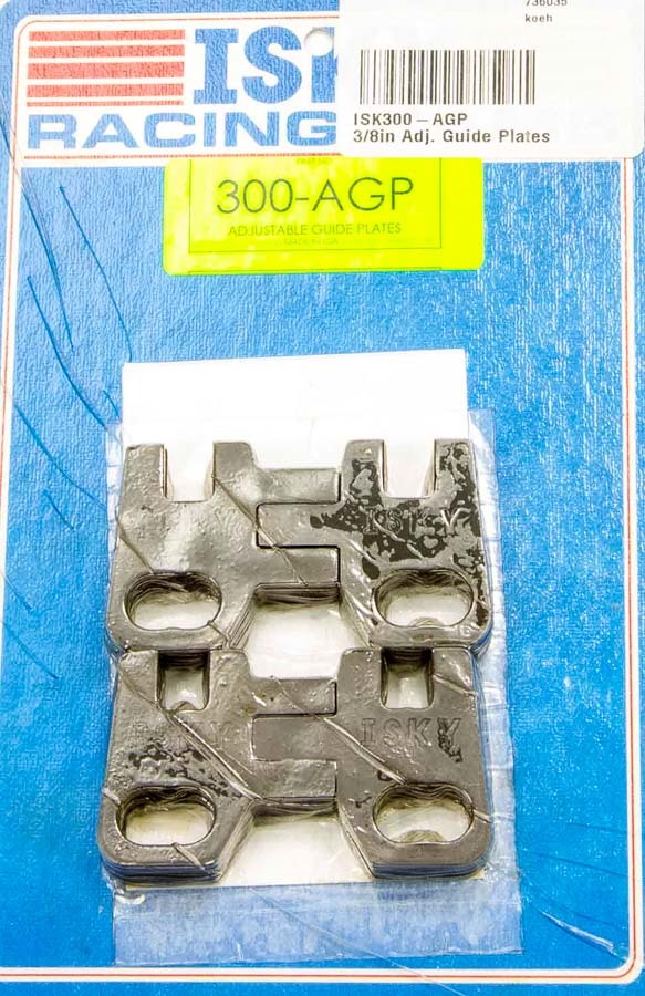 3/8in Adj. Guide Plates - 300AGP
