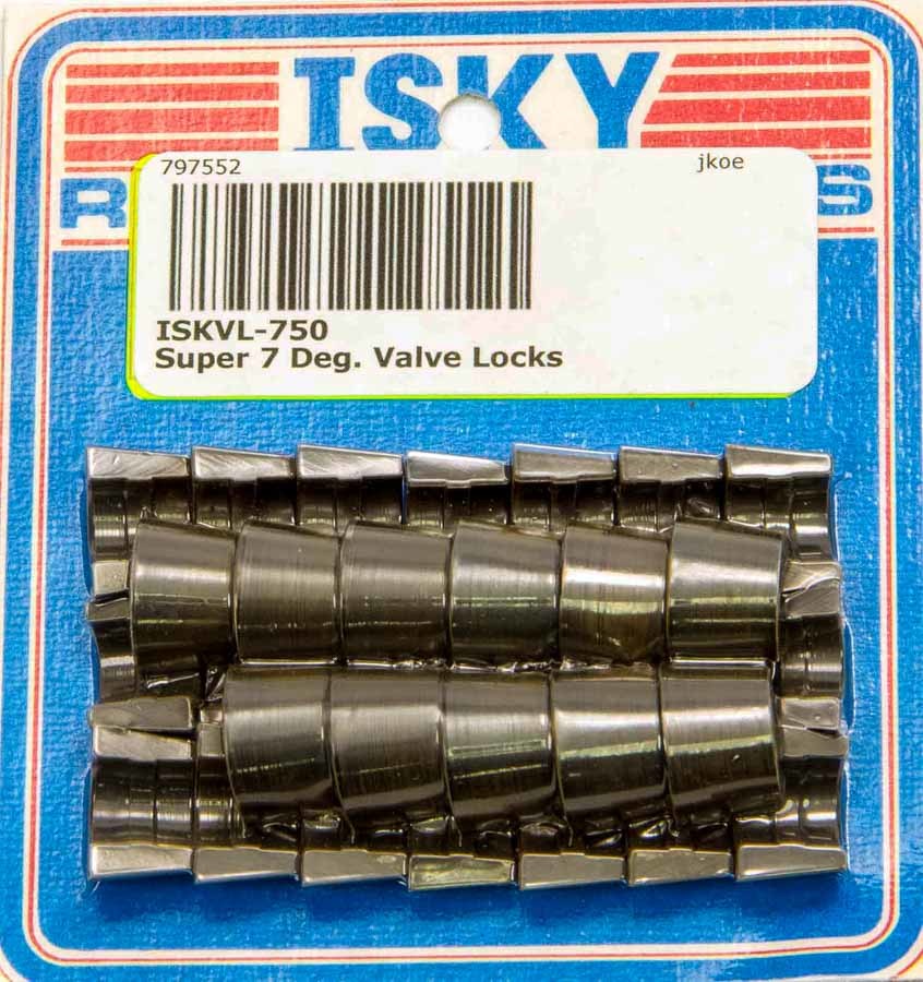 Super 7 Deg. Valve Locks 11/32in +.50 - VL750