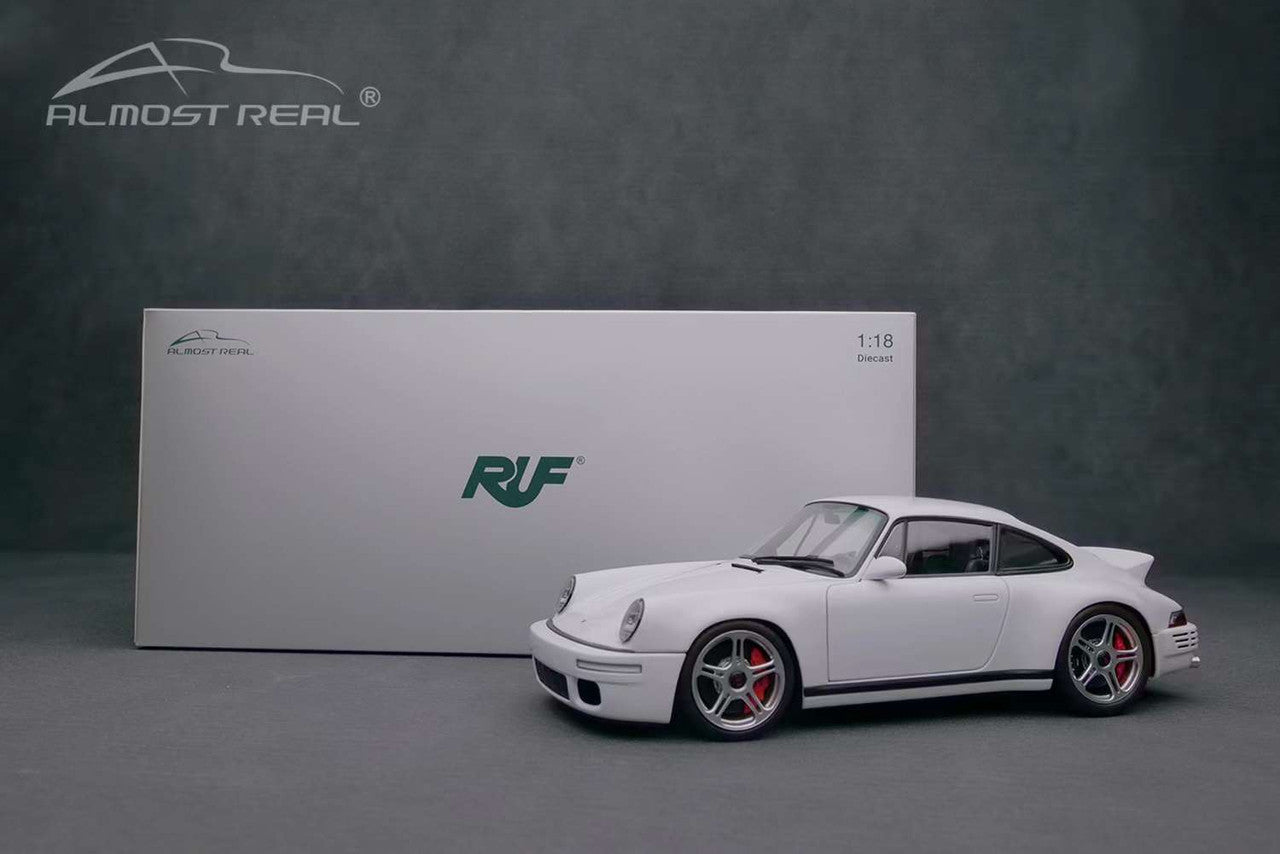 Almost-Real 2018 Porsche 911 RUF SCR Coupe White 1:18