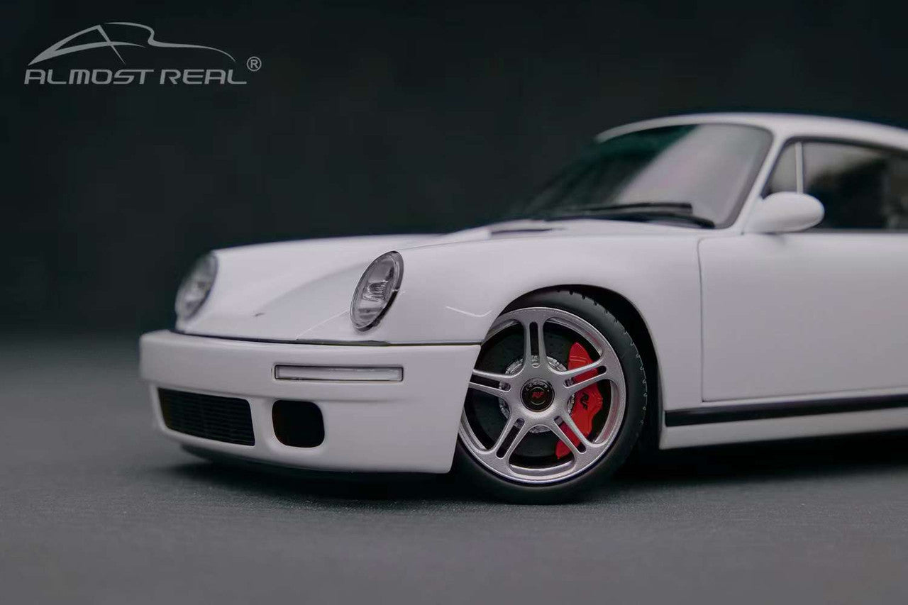 Almost-Real 2018 Porsche 911 RUF SCR Coupe White 1:18