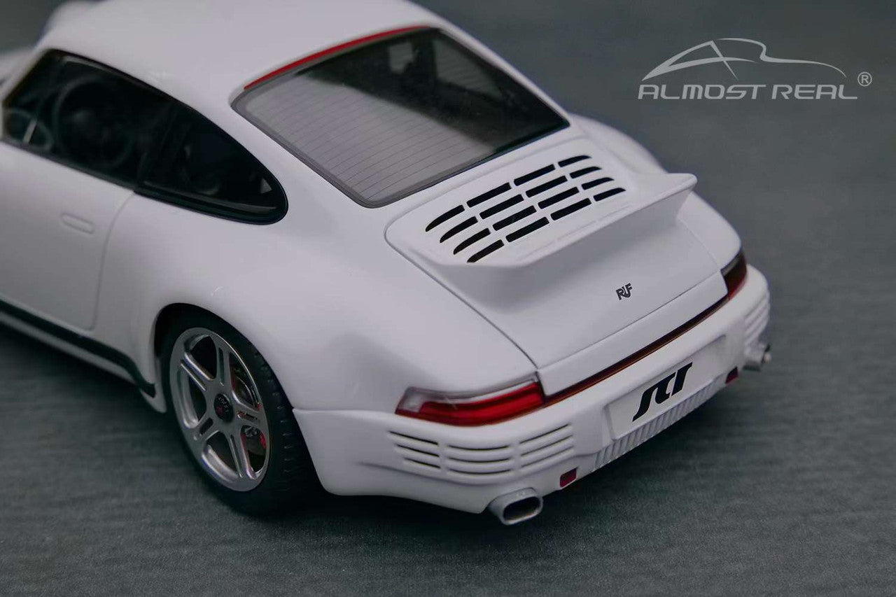 Almost-Real 2018 Porsche 911 RUF SCR Coupe White 1:18