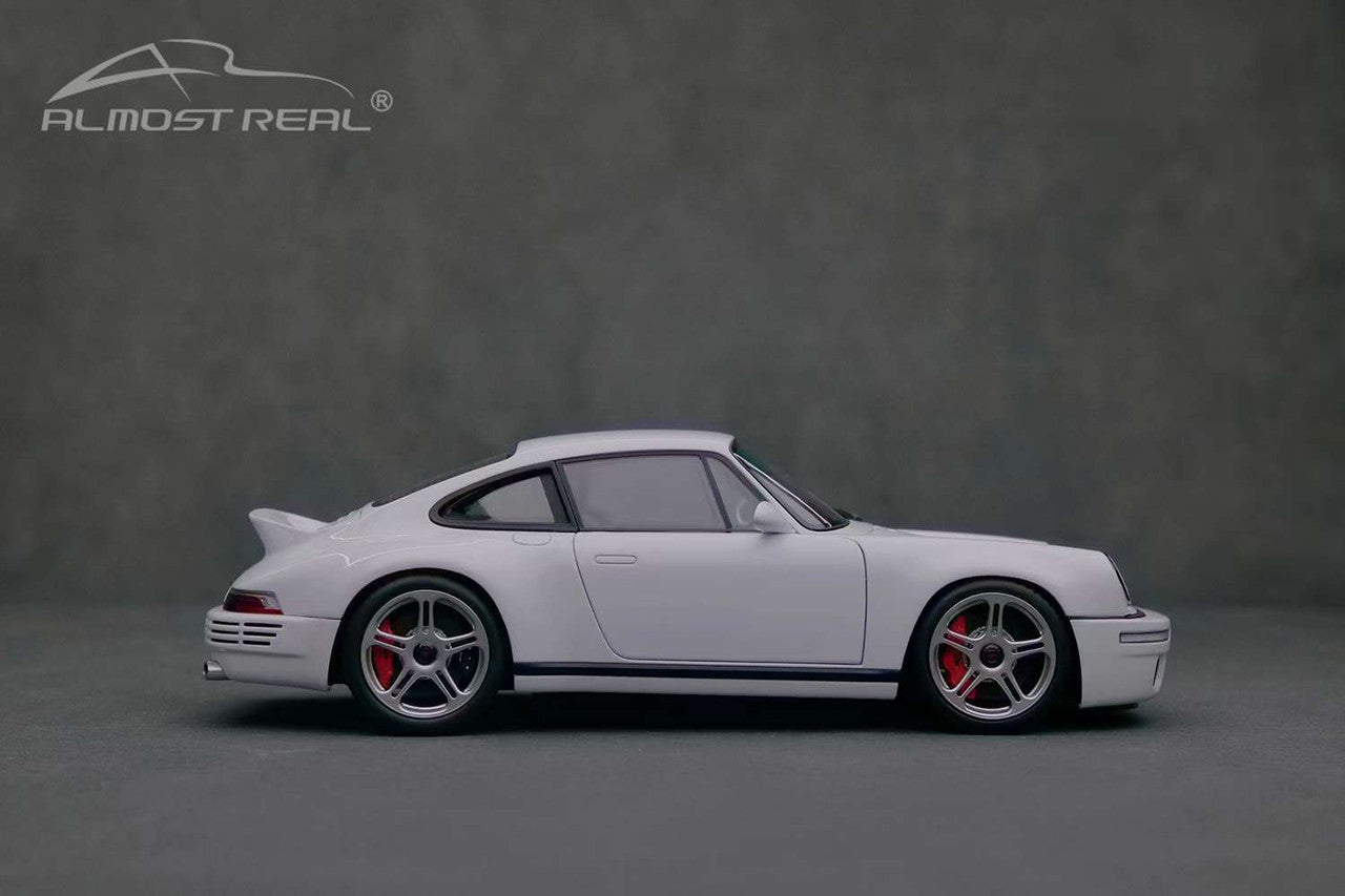Almost-Real 2018 Porsche 911 RUF SCR Coupe White 1:18