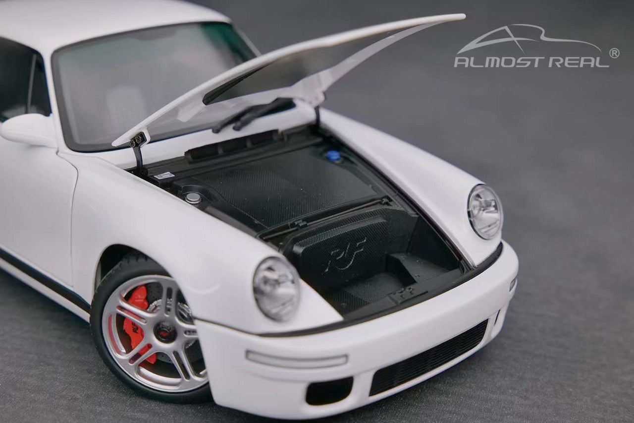 Almost-Real 2018 Porsche 911 RUF SCR Coupe White 1:18