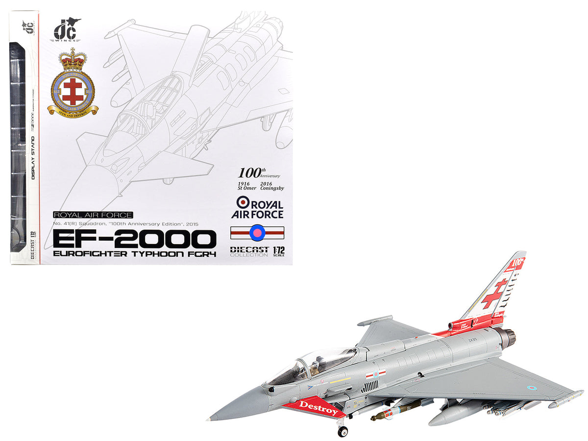 Rapid Vehicles Eurofighter Typhoon FGR4 EF-2000 Aircraft "No.41(R) Squadron 100th Anniversary"...