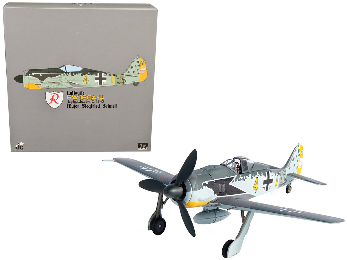 Rapid Vehicles Focke-Wulf FW 190A-4 Fighter Aircraft "Major Siegfried Schnell, Luftwaffe, JG2,...