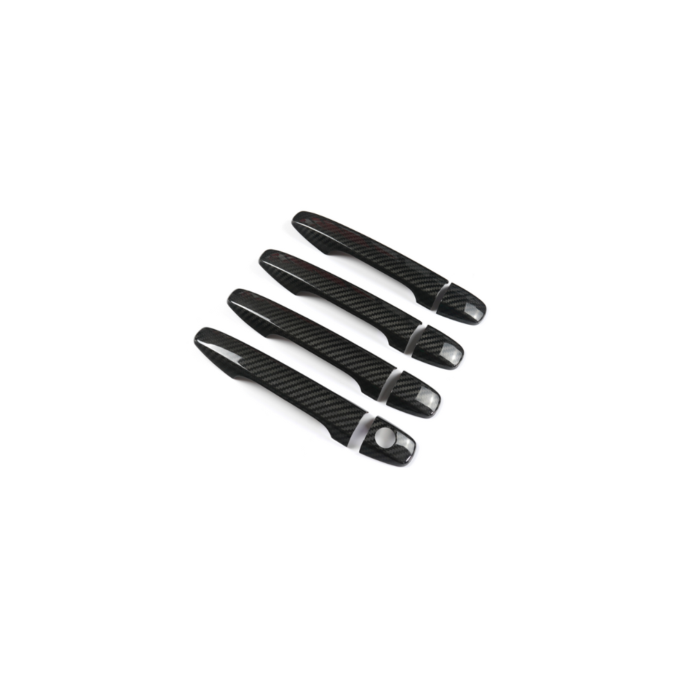 JDMuscle [15-21 WRX/STI] Pre-preg Carbon Fiber Door Handle Covers