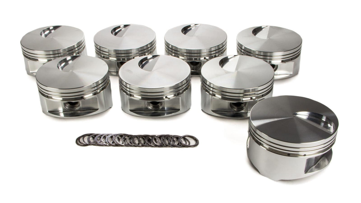 BBF Flat Top Piston Set 4.440 Bore -3cc - 170878