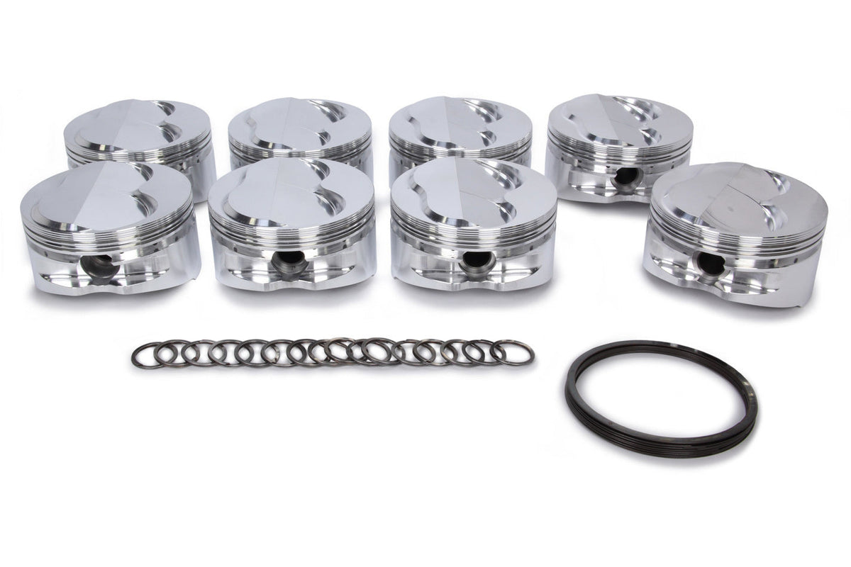 SBC Domed Piston Set 4.145 Bore +2.5cc - 213121