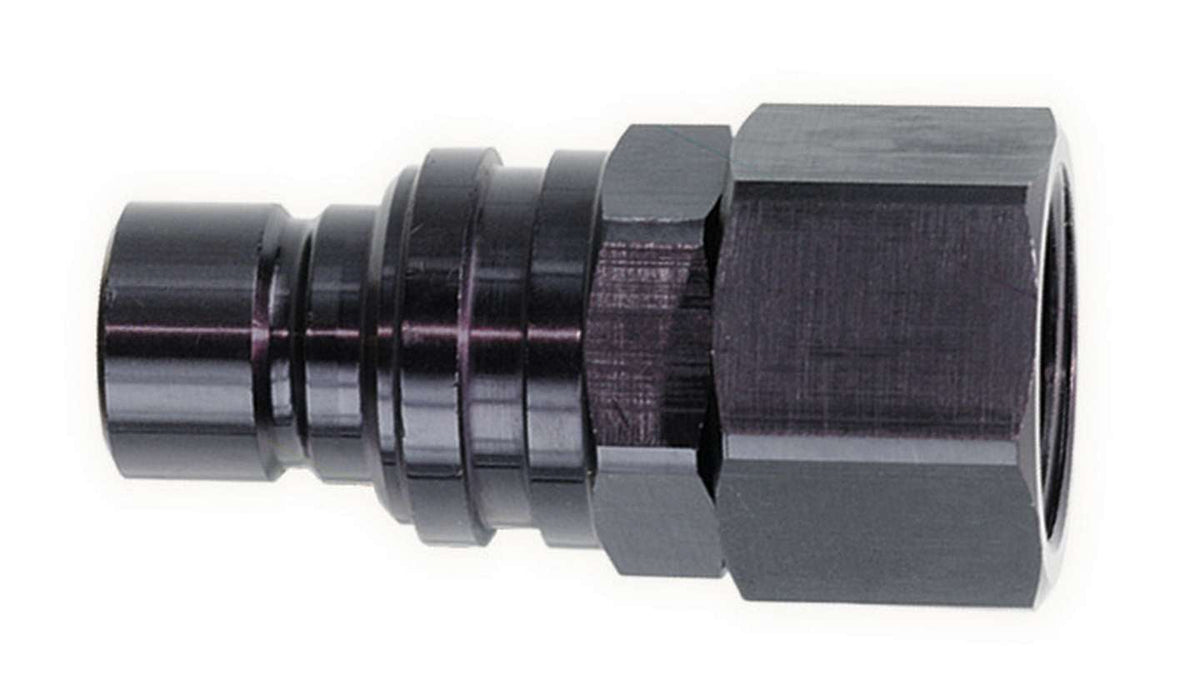 Q/R #6 Female Plug Black - 22306