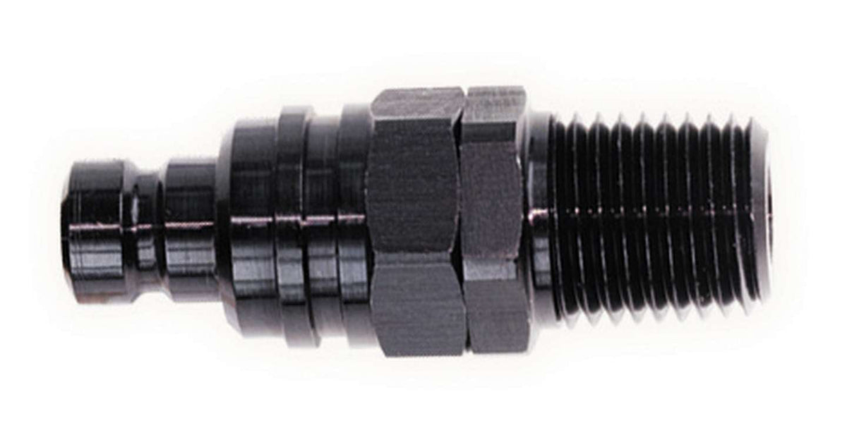 Q/R Male 3/4 NPT Plug Black - 52812