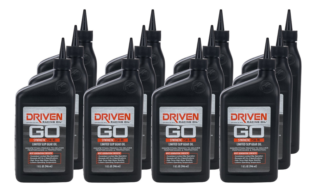 75w90 Limited Slip Gear Oil Case 12 x 1 Quart - 0423012
