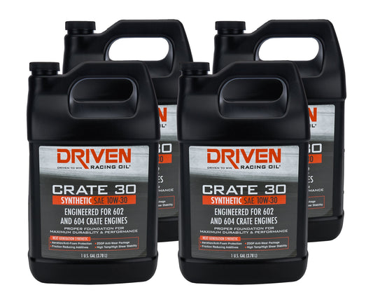Crate 30 10w30 Synthetic Oil Case 4 x 1 Gallon - 223084