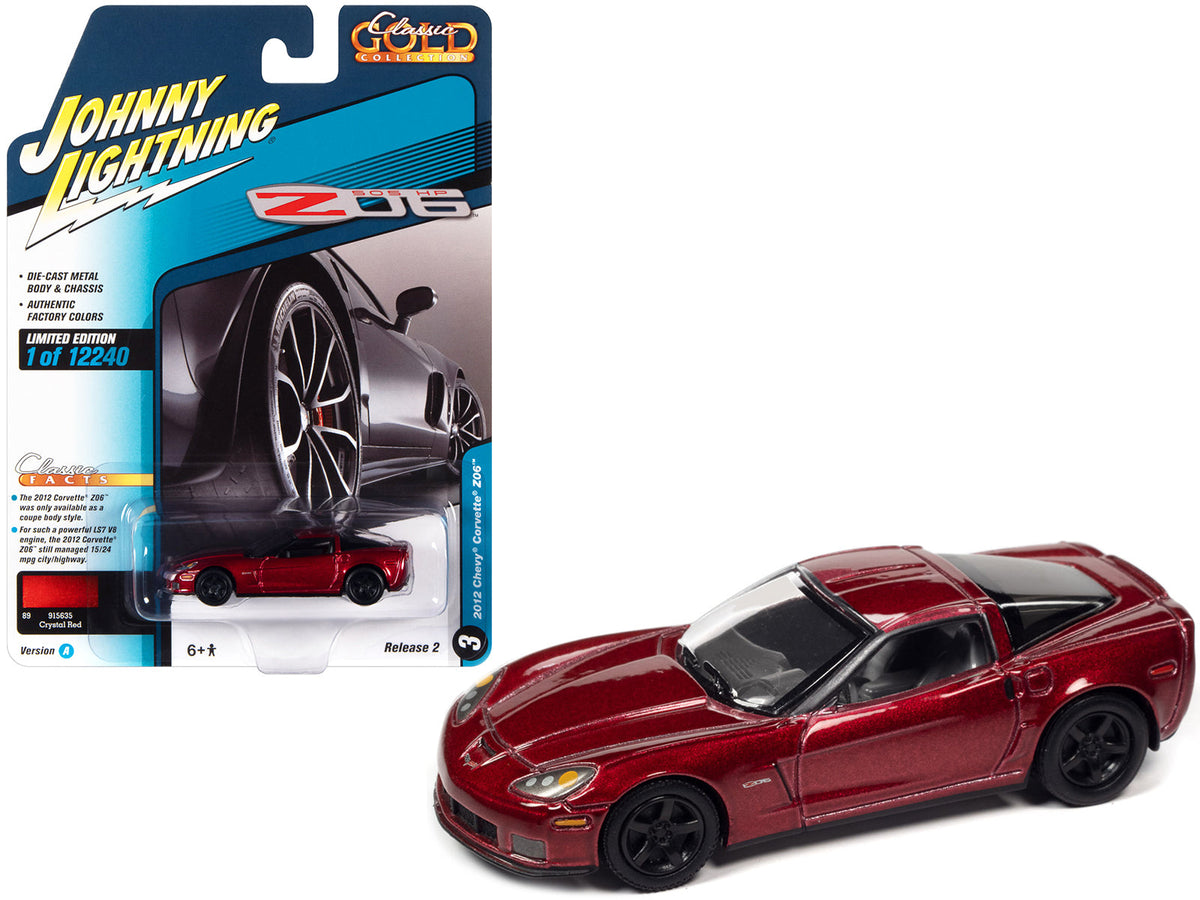 Rapid Vehicles 2012 Chevrolet Corvette Z06 Crystal Red Metallic "Classic Gold Collection" Series...