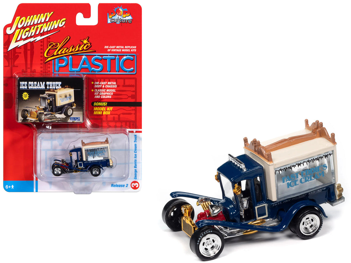 Rapid Vehicles George Barris Ice Cream Truck Blue "Classic Plastic" "Pop Culture" 2024 Release 2...