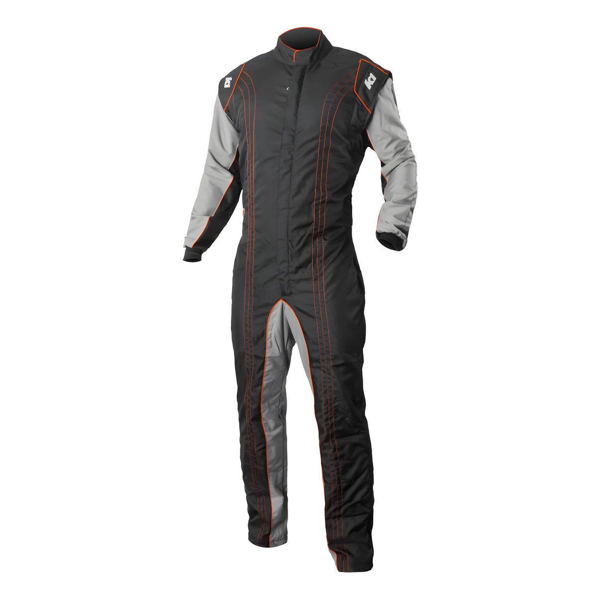 Suit Karting GK2 Youth 3X-Small Black/Orange - 10GK2O3XS