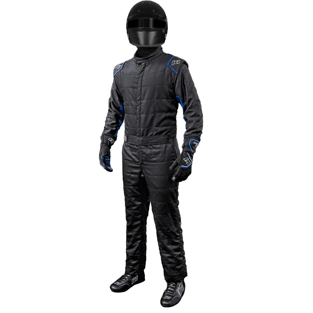 Suit Outlaw Small Black / Blue SFI 3.2A/5 - 20OTLNBS