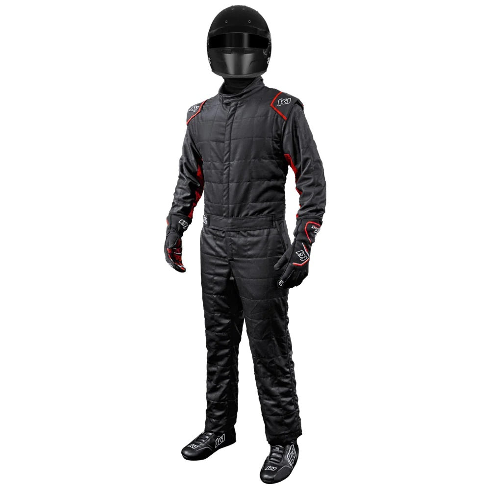 Suit Outlaw Medium Black / Red SFI 3.2A/5 - 20OTLNRM