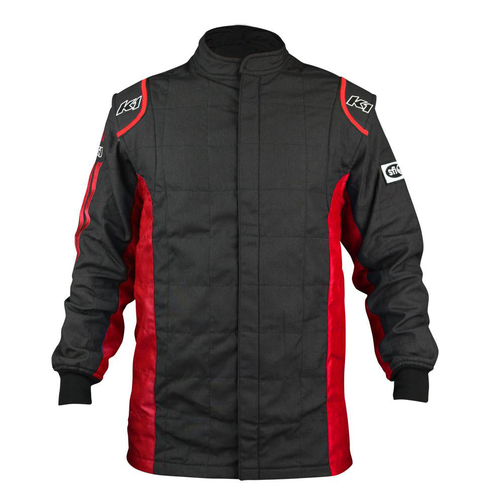 Jacket Sportsman Black / Red Medium - 21SPTNRM