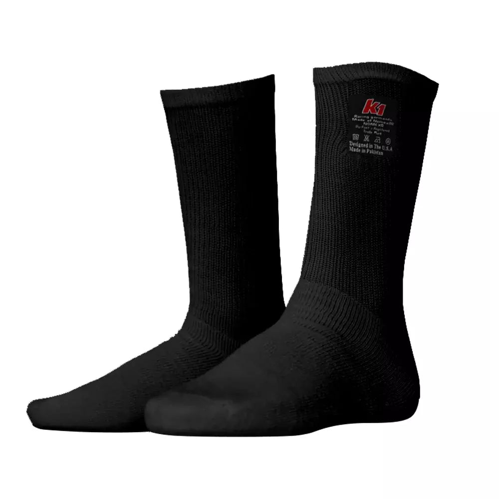 Socks Nomex K1 Black Small/Medium - 26NSONSM