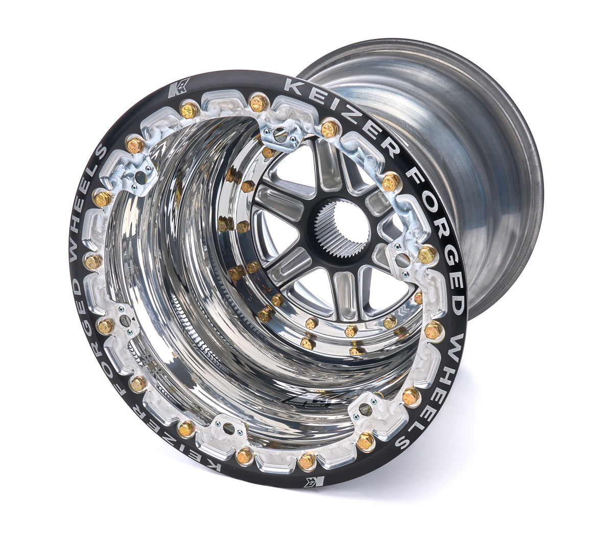 Wheel Splined 15x17 Outer Beadlock 7in BS - 15178SPFBL
