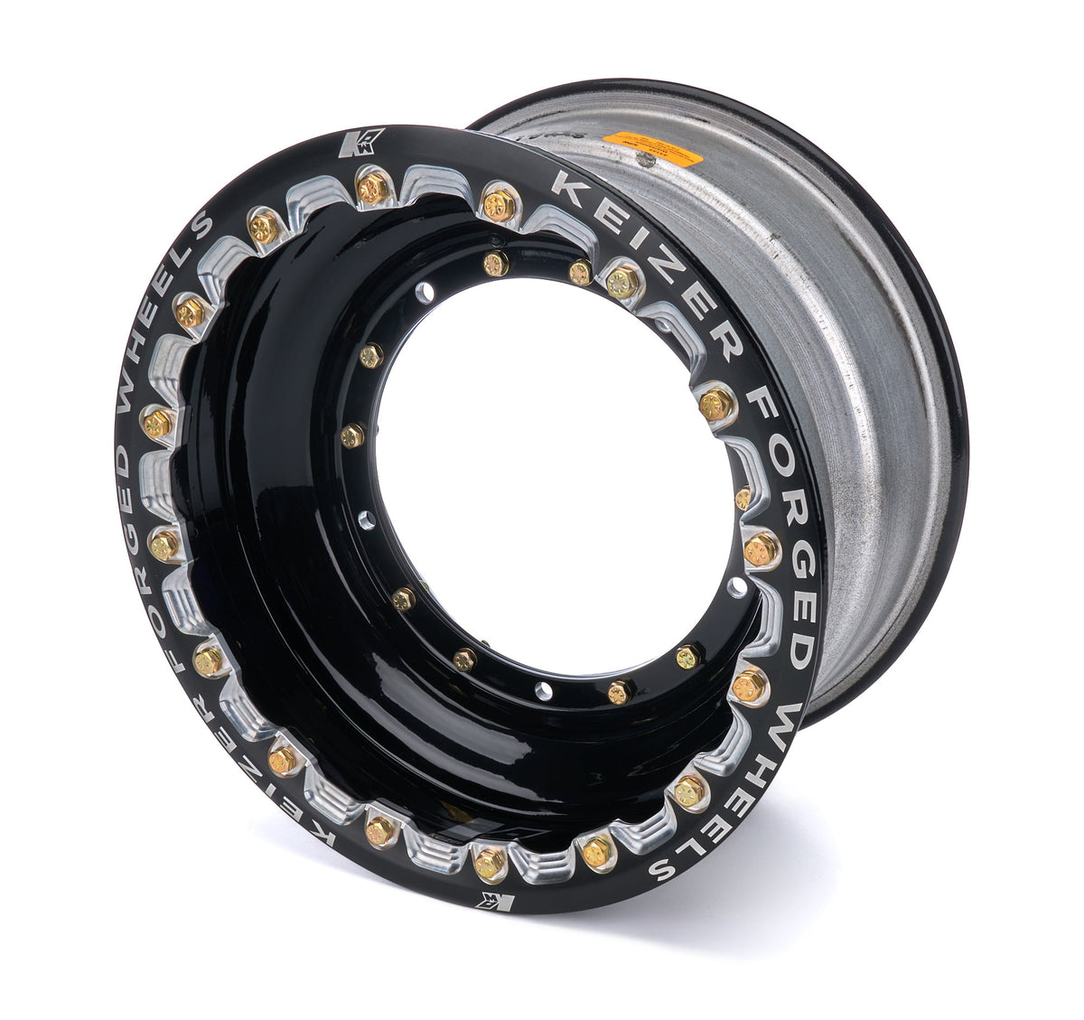Wheel Direct Mnt 15 x 8 Beadlock 3in BS Black - 1584BCFBLB