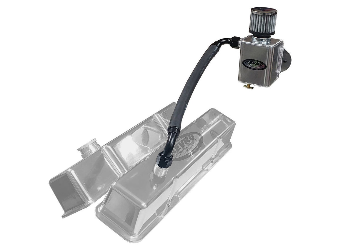 Remote Breather Kit Only Non Slip On Valve Cover - K9085KIT
