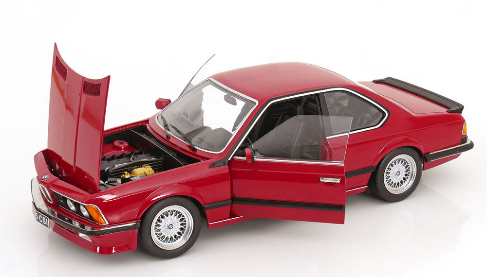 KK-Scale 1987 BMW M635 CSi (E24) Coupe Dark Red Metallic 1:12