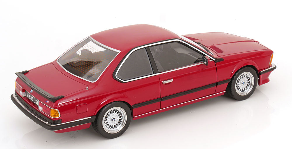 KK-Scale 1987 BMW M635 CSi (E24) Coupe Dark Red Metallic 1:12