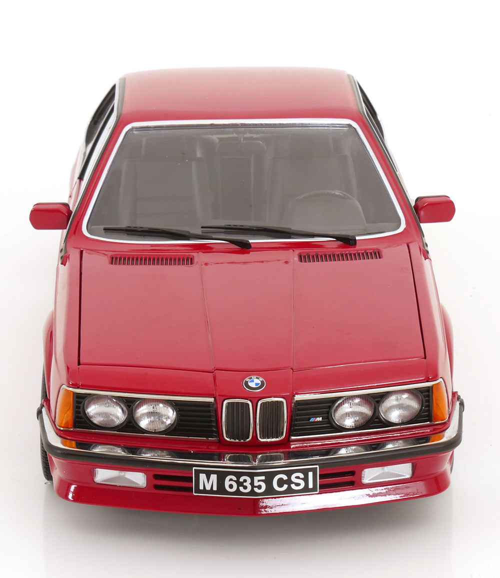KK-Scale 1987 BMW M635 CSi (E24) Coupe Dark Red Metallic 1:12