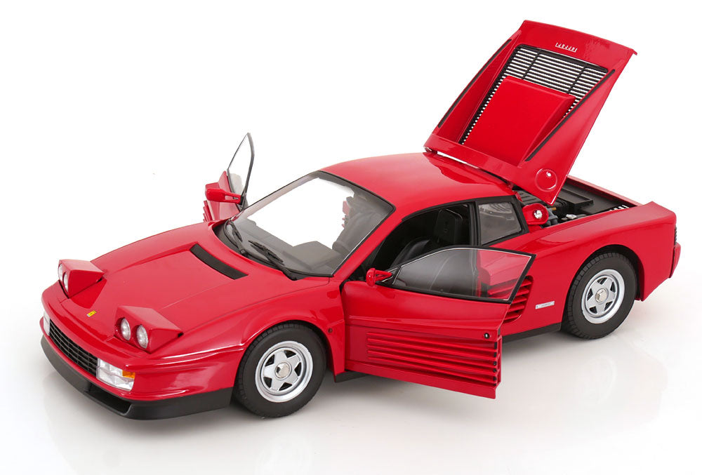 KK Scale 1986 Ferrari Testarossa Red Monospecchio European Version 1:12