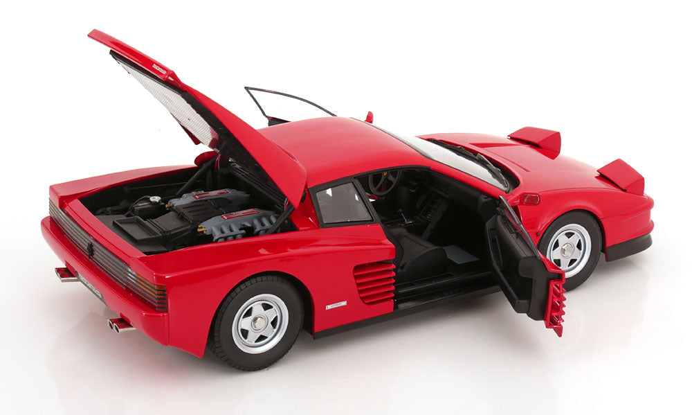 KK Scale 1986 Ferrari Testarossa Red Monospecchio European Version 1:12
