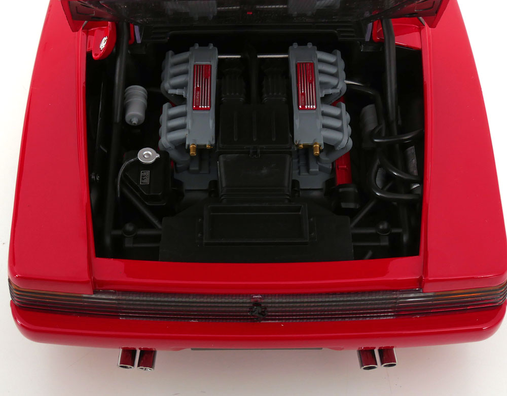 KK Scale 1986 Ferrari Testarossa Red Monospecchio European Version 1:12
