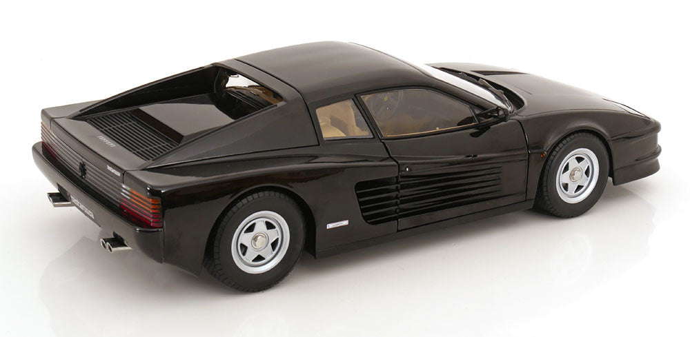 KK Scale 1986 Ferrari Testarossa Black Monospecchio European Version 1:12