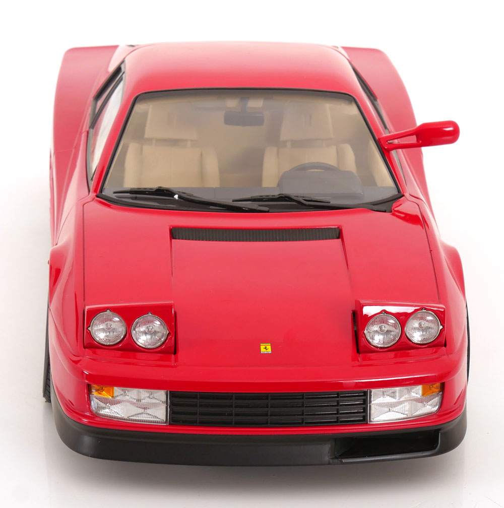 KK Scale 1984 Ferrari Testarossa Red Monospecchio US Version 1:12