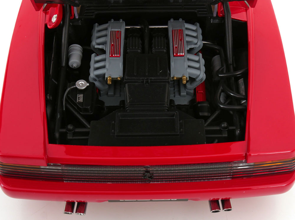 KK Scale 1984 Ferrari Testarossa Red Monospecchio US Version 1:12