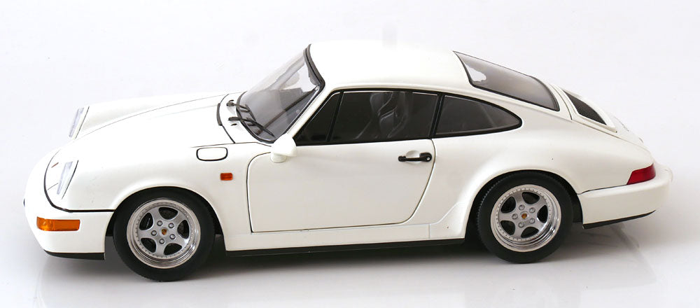 KK Scale 1992 Porsche 911 (964) RS Coupe w/ Speedline Wheels White 1:12